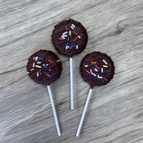 Chocolate-Fetti Cake Pop