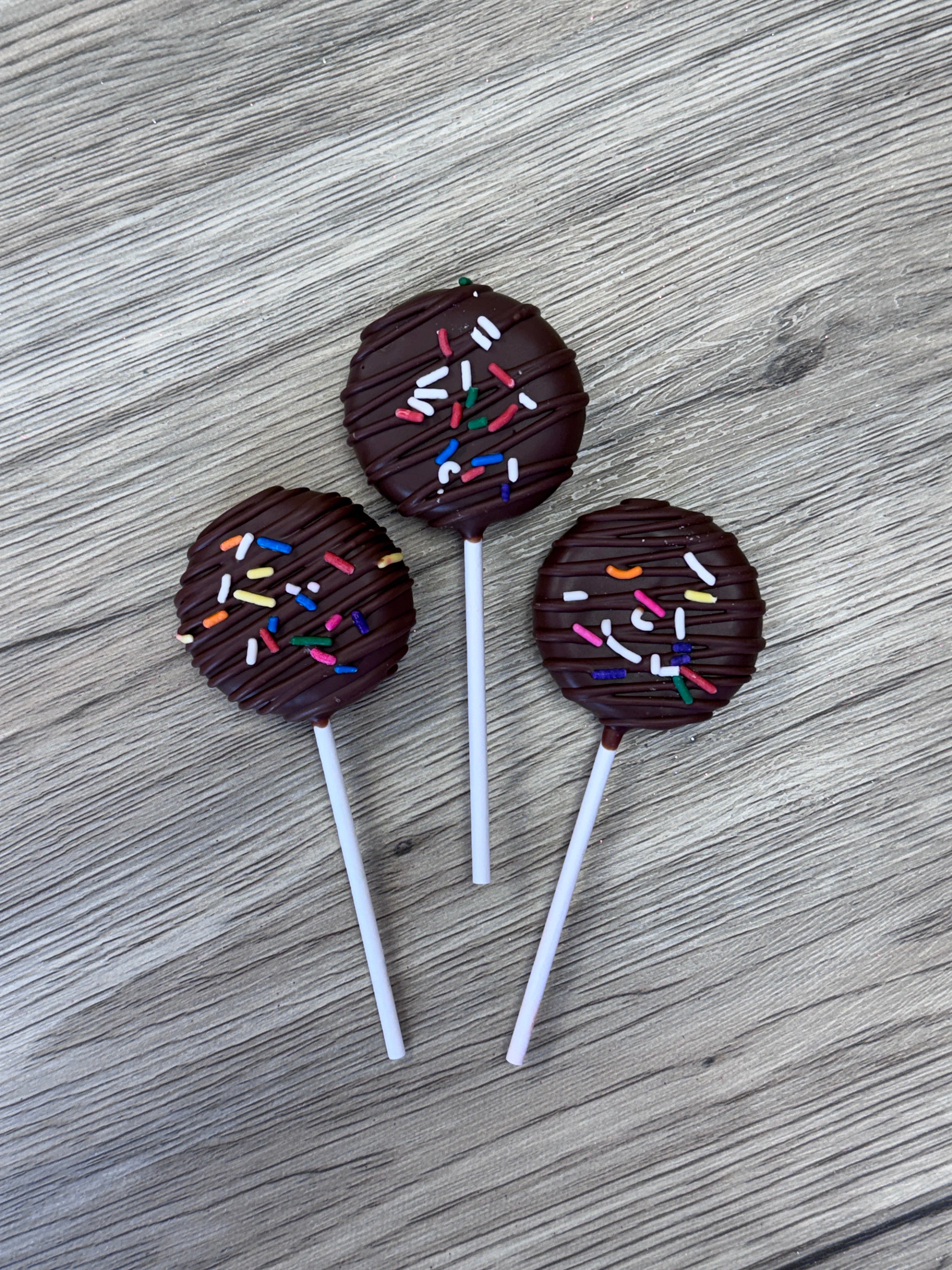 Chocolate-Fetti Cake Pop