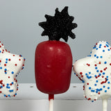Cake Pops- 4th of July FIRECRACKER