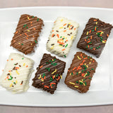 Chocolate Covered Rice Krispy Treats - Milk, Dark, or White Chocolate