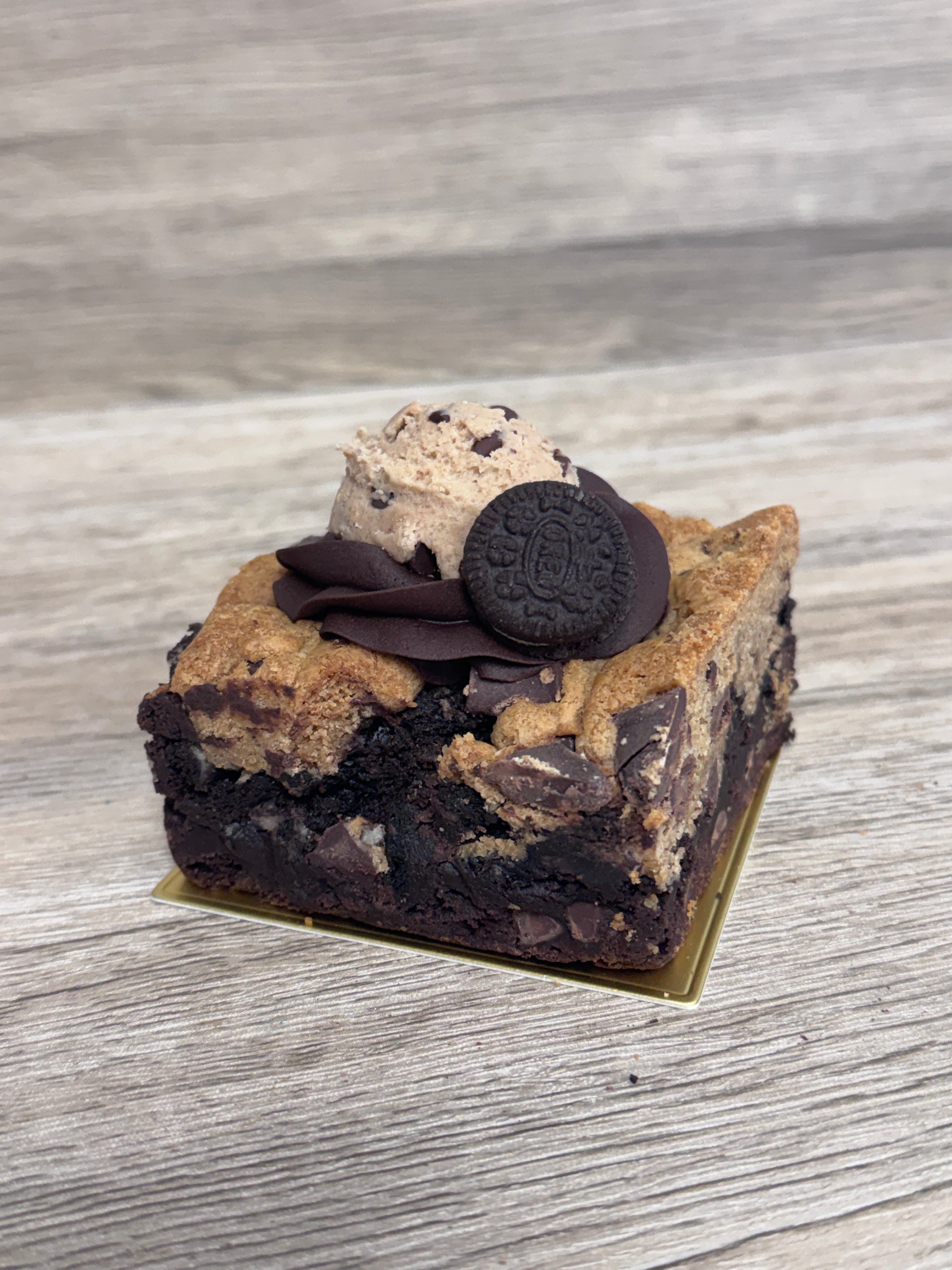 Triple Threat Brownie