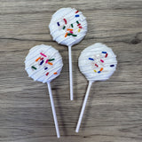 Vanilla-Fetti Cake Pop